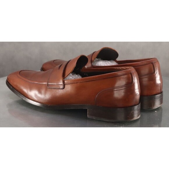 To Boot New York Men's Penny Loafer Dress Shoes Size EU 7.5 US 8.5 Made In Italy - Picture 6 of 12